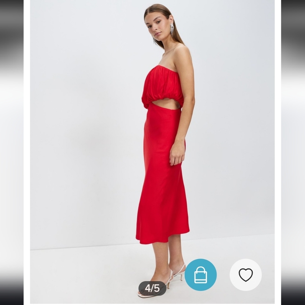 Third Form Overflow 2.0 Strapless Ruby Dress - image 5